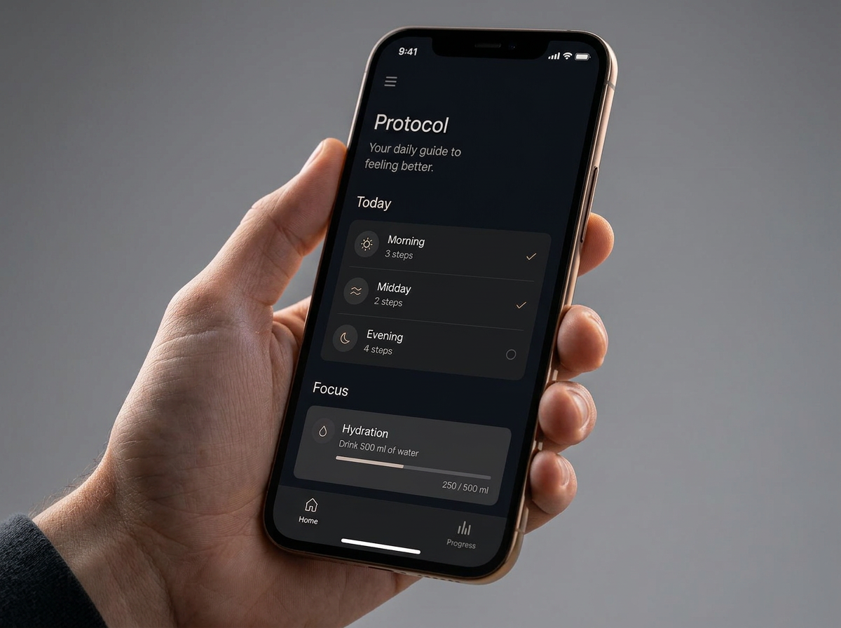 Personalized protocol on a phone